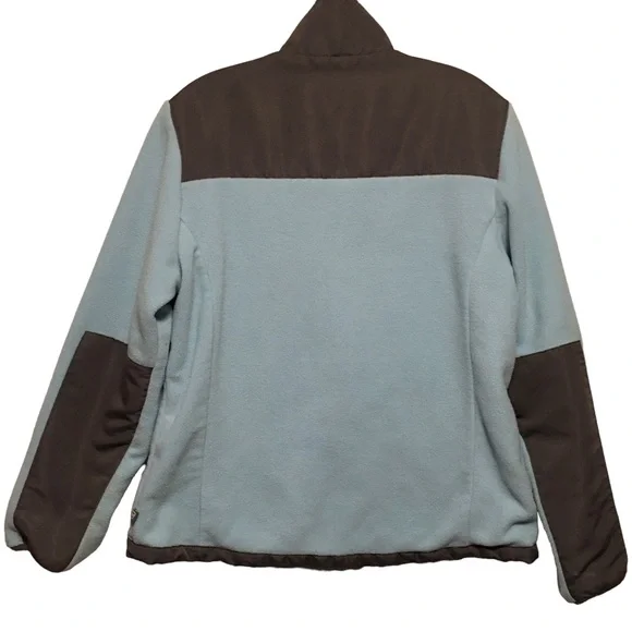 Free country full zip soft shell Jacket blue & Grey LG - Picture 3 of 14